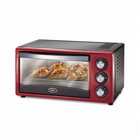 HORNO TOSTADOR OSTER ROJO 15 LTS