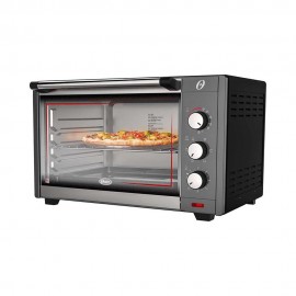 HORNO TOSTADOR OSTER GRIS 45 LTS 4 FUNCIOMES ASAR TOSTAR Y CALENTAR  TIMER DE 120 MINUTOS 2000 WATTS