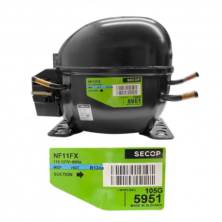 COMPRESOR 1/3 134 SECOP 115 V LBP/MBP