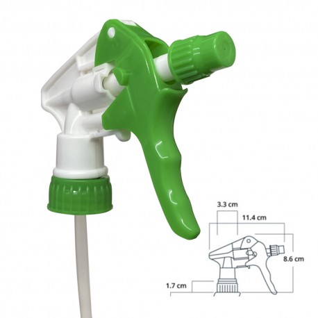 ATOMIZADOR VERDE USO RUDO PARA FOAM CLEANER