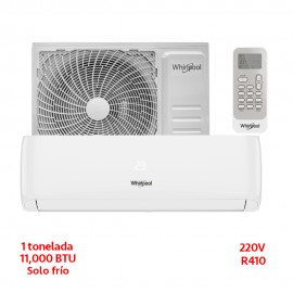 MINISPLIT 1 TON 220V SOLO FRIO WHIRLPOOL