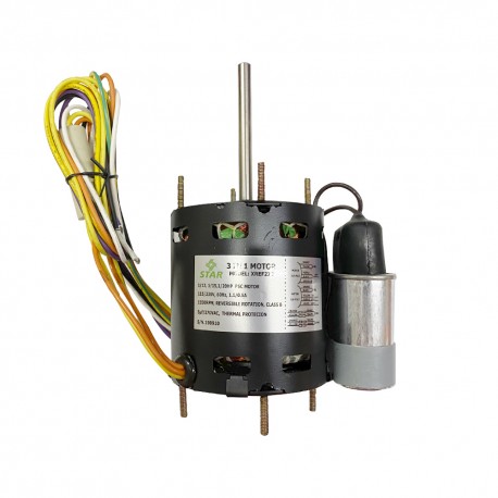 MOTOR ELECTRICO REVERSIBLE 3 3N 1  1/12- 1/15 1/20HP VOLTAJE DUAL 115-220 C/CAPACITOR 5MF