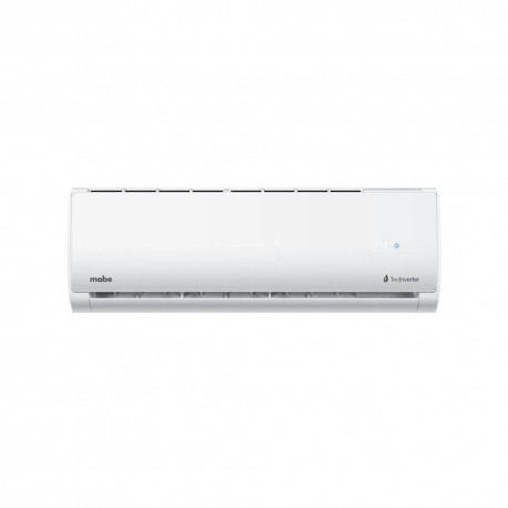 MINISPLIT INVERTER 1 TON 220V FRIO/CALOR BLANCO MABE 18 SEER 10 AÑOS COMPRESOR