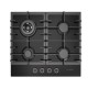 PARRILLA GAS VIDRIO MABE 60 CM NEGRA