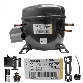 COMPRESOR 1/3 R134a 208-230V 60HZ BAJA/MEDIA/ALTA PRESION DE OPERACION DE RETORNO EMBRACO