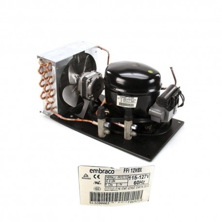 UNIDAD CONDENSADORA EMBRACO   1/3+ HP L/MBP 115V 60HZ R134A