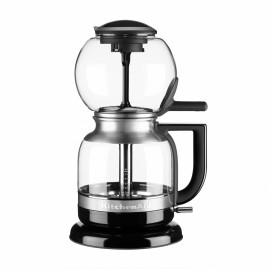 Kitchenaid Kcm0812ob Siphon Cafetera De Embolo, Color Negro