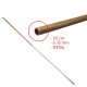 COLILLA TUBO ALUM-COBRE 1/4 50cm 6.35mm R410a A/A