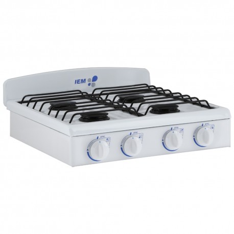 PARRILLA SOBREPUESTA 20"" ECO BAS BLANCA
