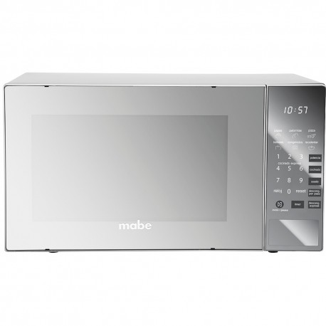 HORNO MICROONDAS 1.4Cutf GE MABE BLANCO/ESPEJO