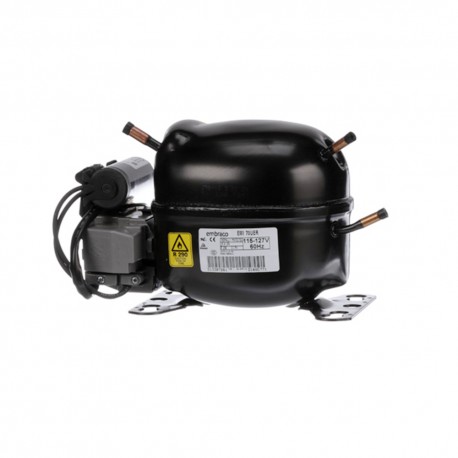 COMPRESOR 1/4L HP R290 115-127 V-60 HZ  BAJO/MEDIO PRESION DE RETORNO BAJO CONSUMO EMBRACO.