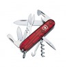 Navaja Victorinox roja Navaja hoja grande, hoja pequeña, sacacorchos, abrelatas, destornillador pequ