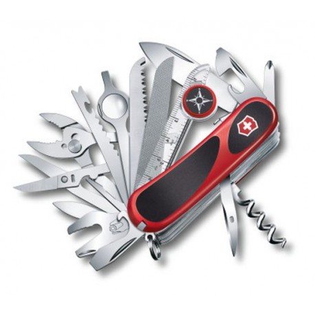 Navaja Victorinox NEGRA Navaja multiusos con logo marca, cuenta con hoja grande, hoja pequeña, sacac