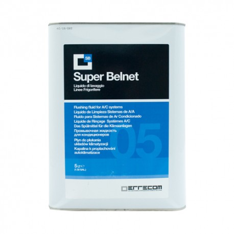 SUPER BELNET 5LT BOTE METALICO LIQUIDO LAVADO LINEAS FRIGORIFICAS ERRECOM
