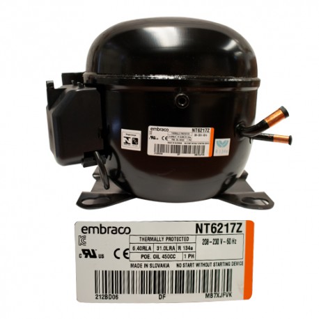 COMPRESOR 3/4  R134a 208-230V 60HZ ALTA PRESION DE OPERACION DE RETORNO EMBRACO