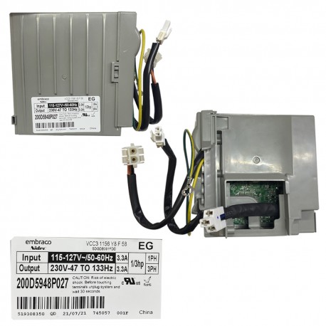 MODULO TARJETA INVERTER  WR200D5948P003   W10710090 W11087200  WR55X24143  200D5948P022 WPW10233421